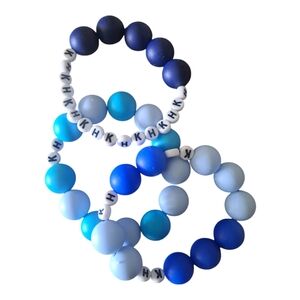 Kamala Harris Blue Friendship Bracelet bundle